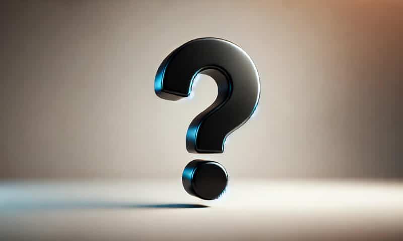 Un punto interrogativo che rappresenta la domanda su cosa sia la leucoplachia