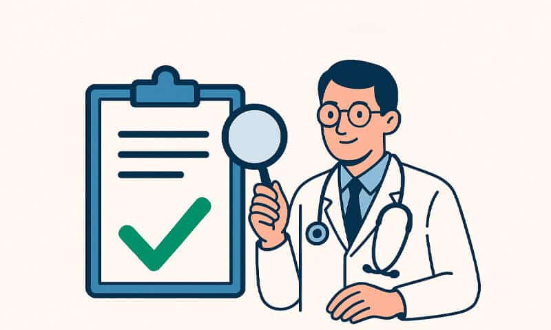 Immagine che rappresenta la diagnosi della cheratosi seborroica