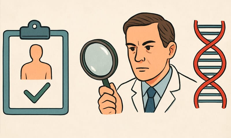 Immagine che rappresenta la diagnosi per la cutis verticis gyrata